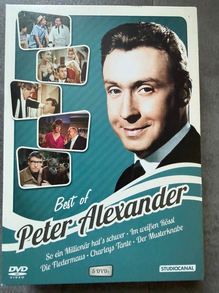 Best of peter alexander dvd box 5-dvd set, Ophalen of Verzenden, Zo goed als nieuw, Overige gebieden