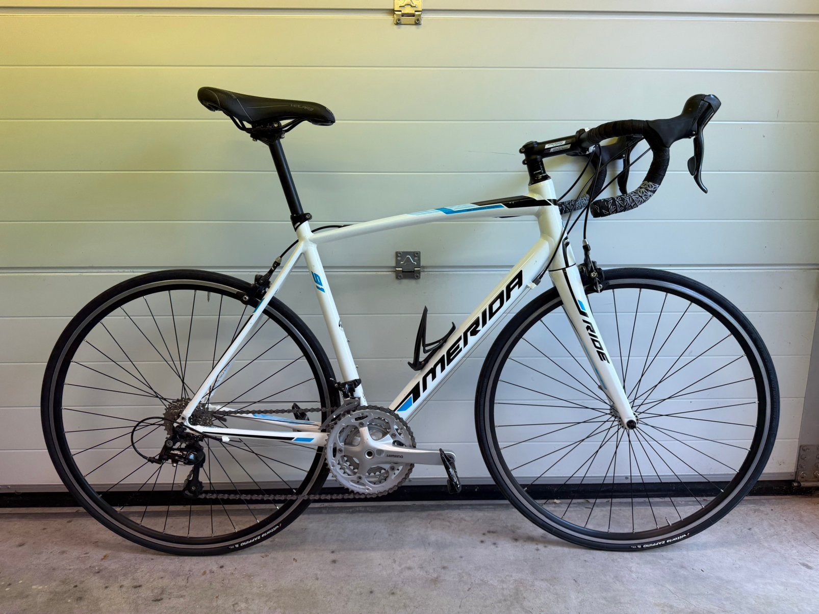 MERIDA racefiets maat M/L (54), Fietsen en Brommers, Fietsen | Racefietsen, Ophalen, 28 inch, Gebruikt, Velgrem