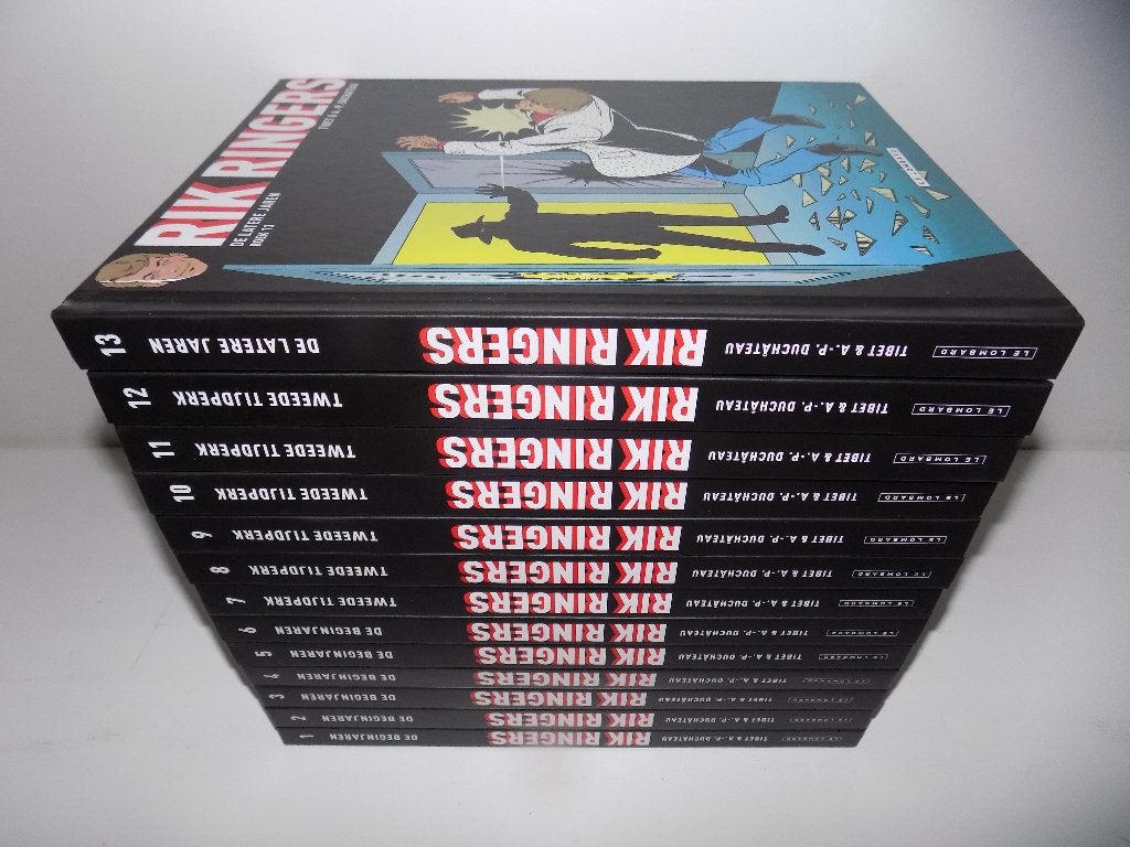 Rik Ringers ~ Complete serie Integrale hardcovers 1 t/m 13, Complete serie of reeks, Ophalen of Verzenden, Zo goed als nieuw, Gilbert Gascard (Tibet)