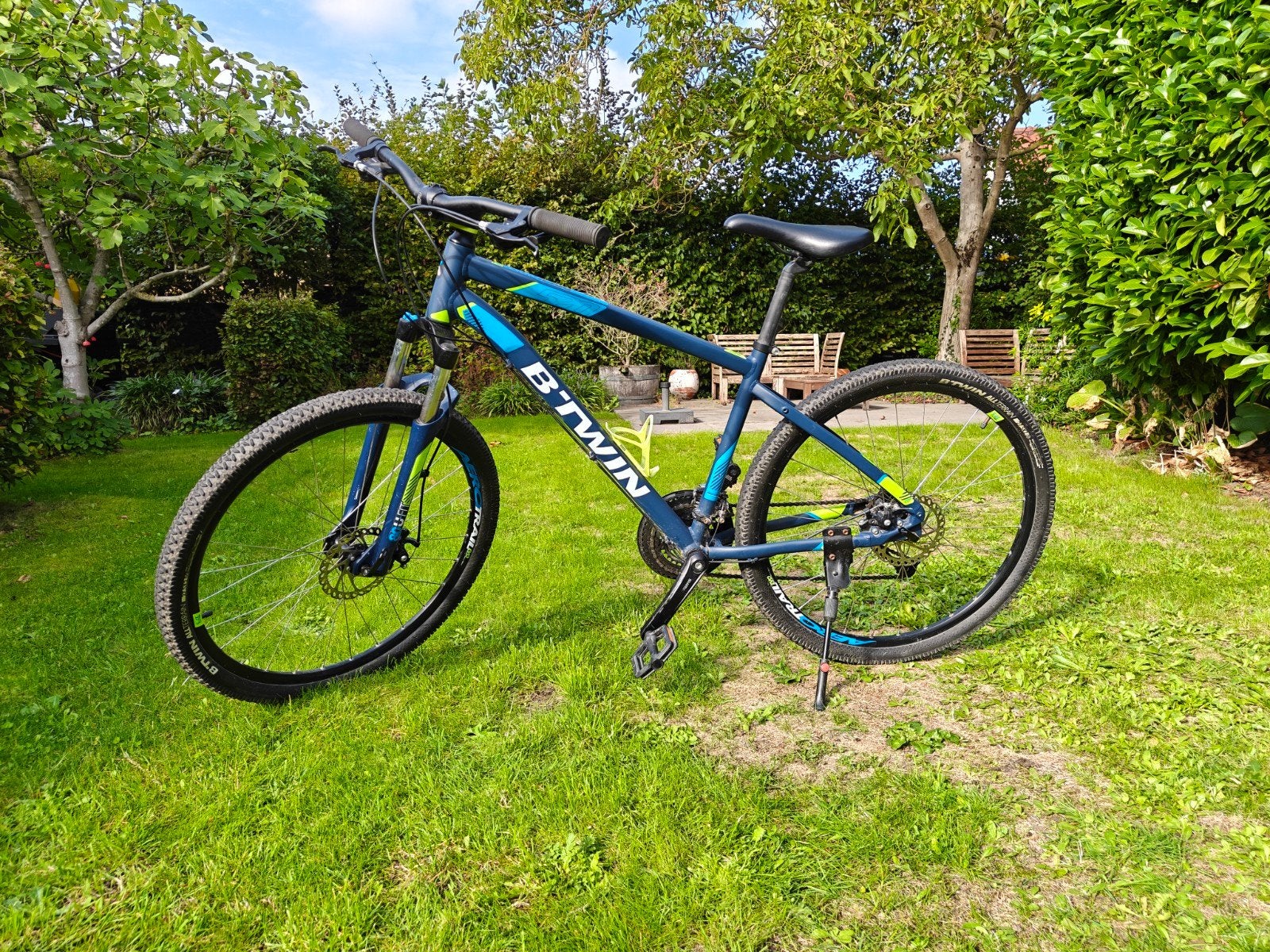 Rockrider ST520 27.5" maat L mountainbike, Ophalen, 24 inch of meer, Gebruikt, Aluminium