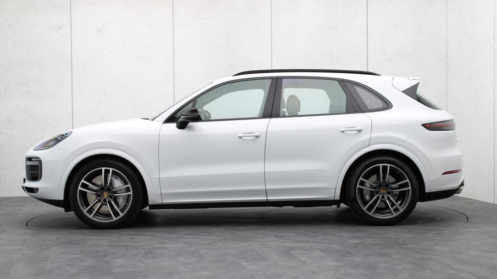 Porsche Cayenne 4.0 Turbo | PSCB | Soft-Close | Trekhaak | P, Gebruikt, Wit, Bedrijf, Vierwielaandrijving