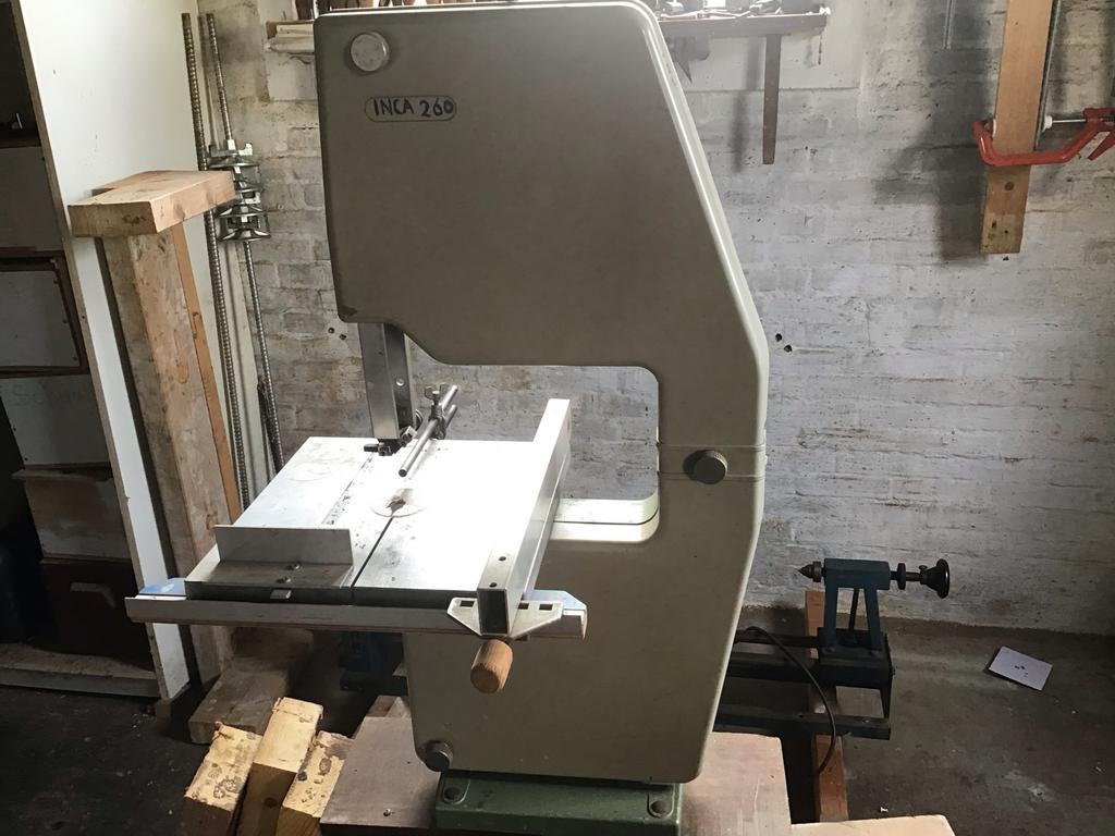 INCA 260 Lintzaagmachine, Doe-het-zelf en Verbouw, Gereedschap | Zaagmachines, Ophalen, Gebruikt, 70 mm of meer, 600 tot 1200 watt