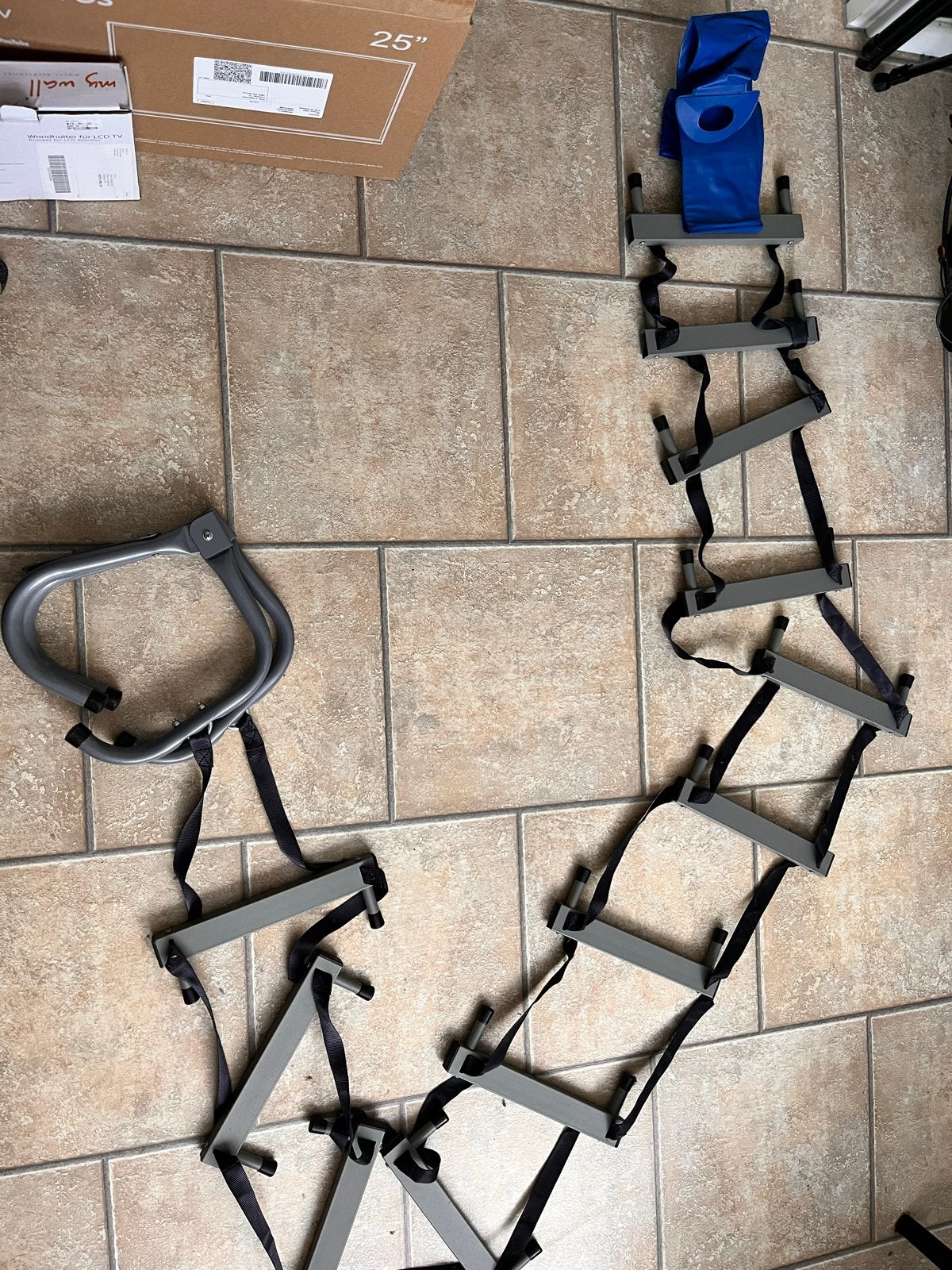 First Alert Brandweerladder - Noodladder, Ophalen of Verzenden, Zo goed als nieuw, Ladder, Opvouwbaar of Inschuifbaar