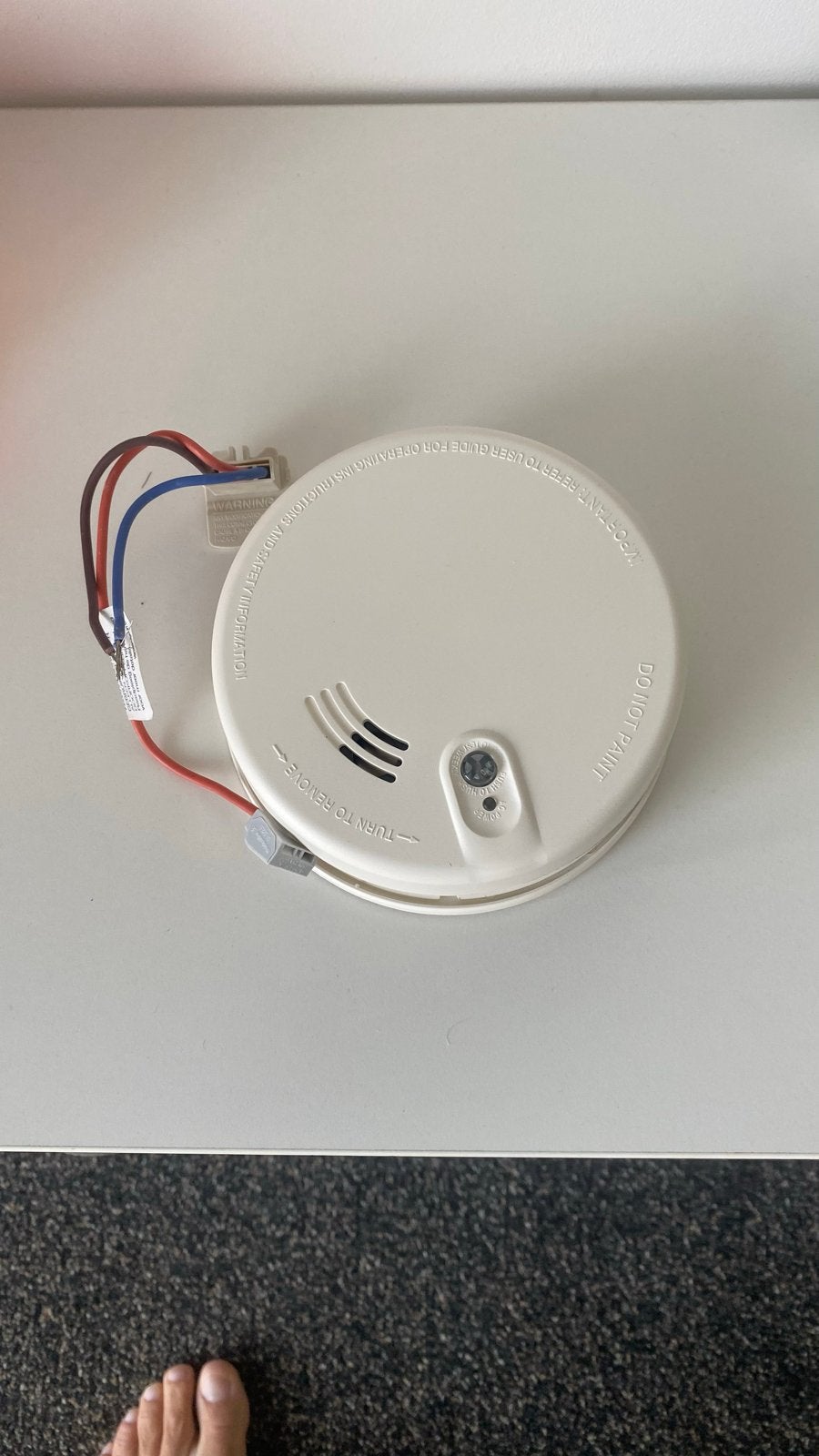 Firex Rookmelder KF20 - Betrouwbare Brandbeveiliging, Ophalen of Verzenden, Gebruikt, Detector, Sensor of Melder, Rook