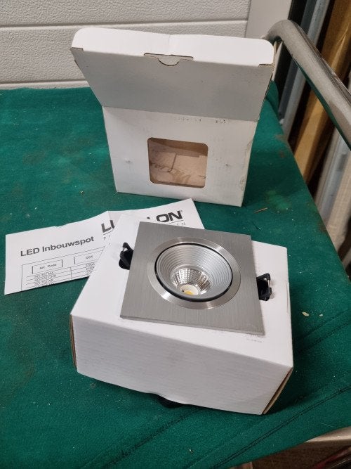 inbouwspot led hd-705 ab alu brushed, Ophalen of Verzenden, 'T Olde Gre-j, Info@toldegrej.nl, Endepoelstraat 20f Didam