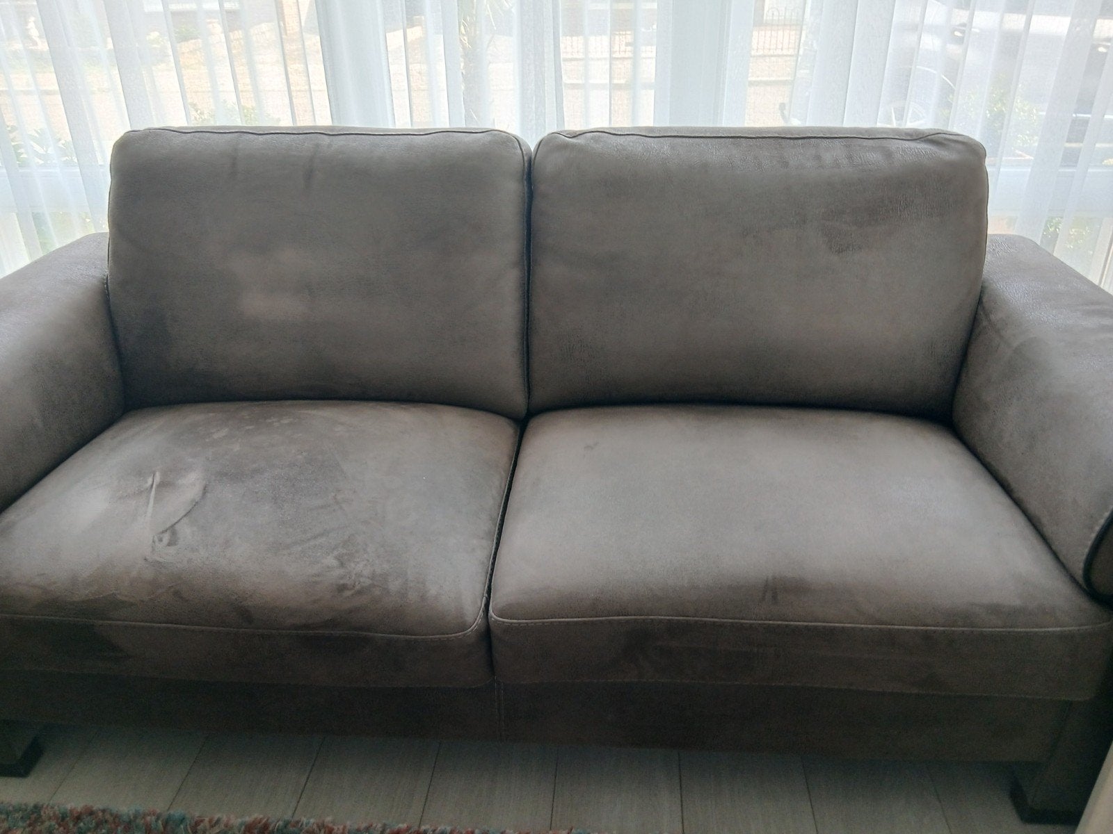 2x 2,5-zits banken - Comfortabel en stijlvol, Huis en Inrichting, Banken | Bankstellen, Ophalen, Gebruikt, Overige maten, 75 tot 100 cm