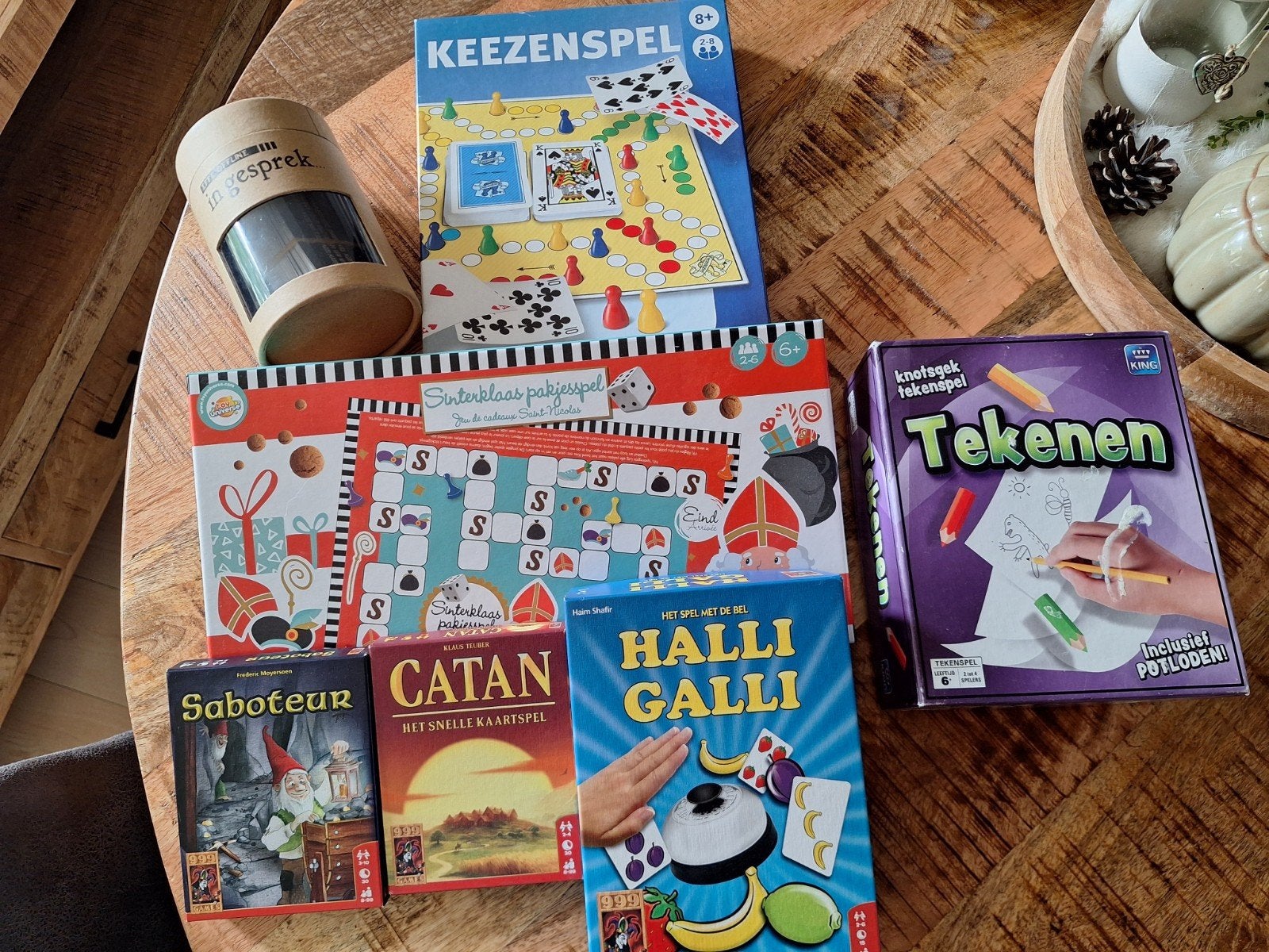Gezelschapsspellen, Ophalen, Zo goed als nieuw