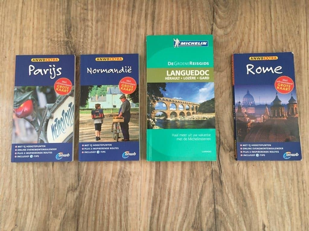 4 x reisgids Frankrijk en Italie, Overige merken, Europa, Nieuw, Ophalen of Verzenden