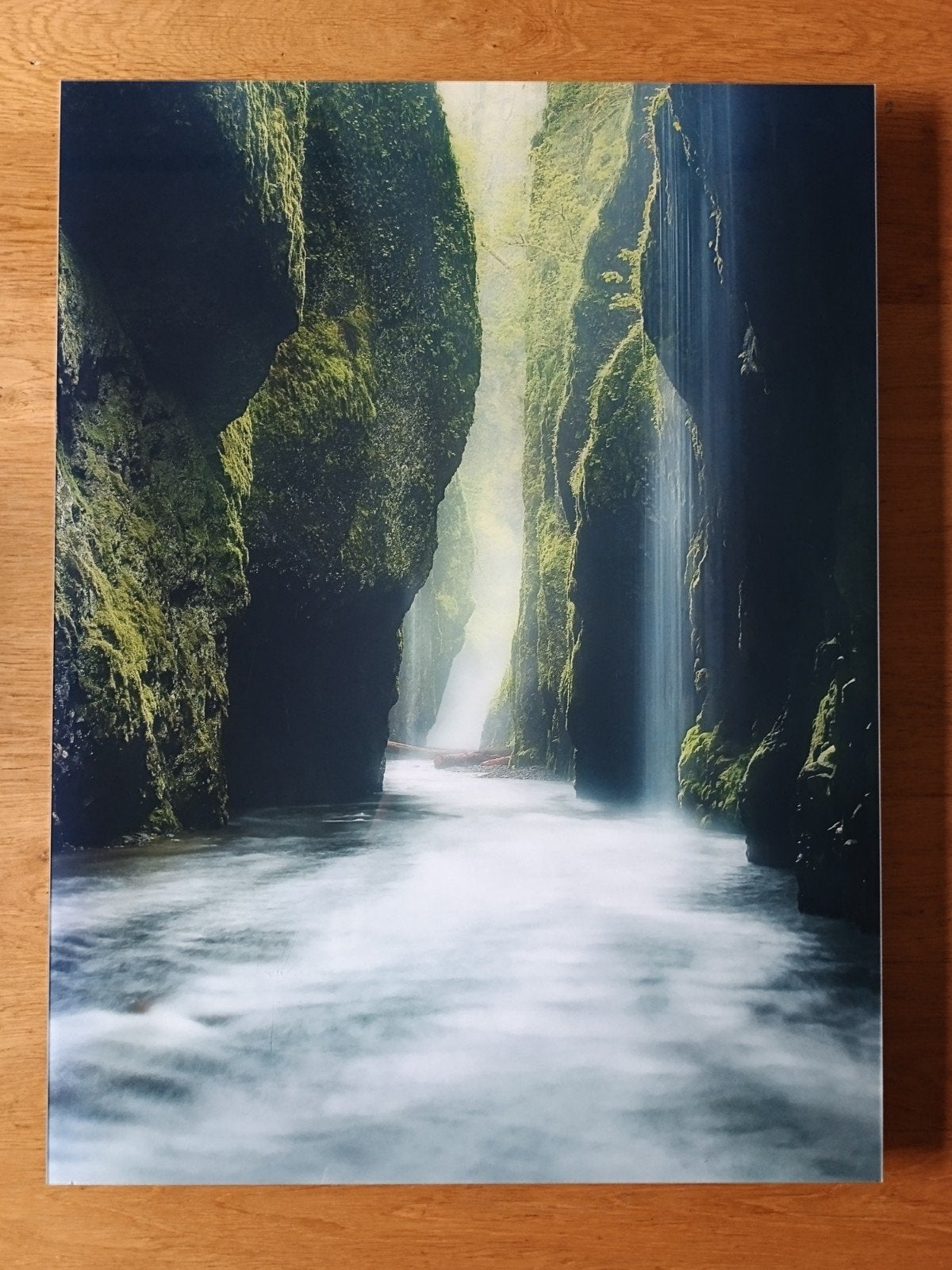 YellowKorner kunstfoto 'Rainforest Canyon Oneonta Gorge', Ophalen, Foto, Fotografie, Genummerd