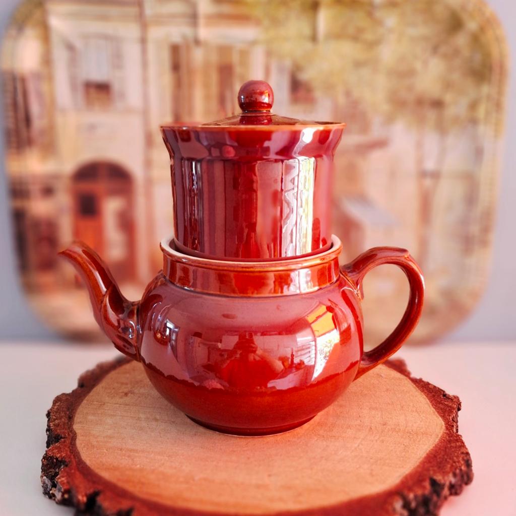 Villeroy & Boch, koffie-/theepot met filter, Ophalen of Verzenden