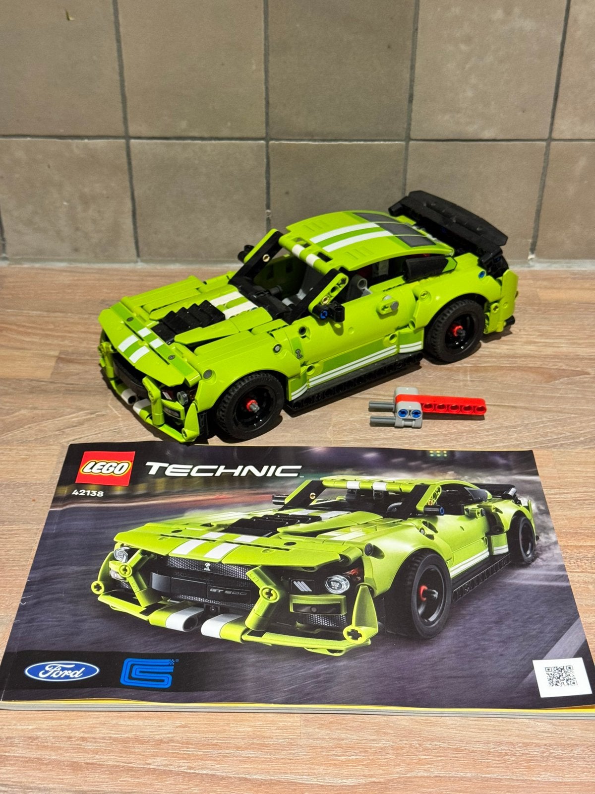 Lego Technic Ford Mustang Shelby GT500 (42138), Kinderen en Baby's, Speelgoed | Duplo en Lego, Lego, Compleet, Ophalen of Verzenden