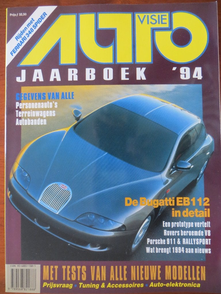 Autovisie Jaarboek 1994, Ophalen of Verzenden, Nieuw, Algemeen