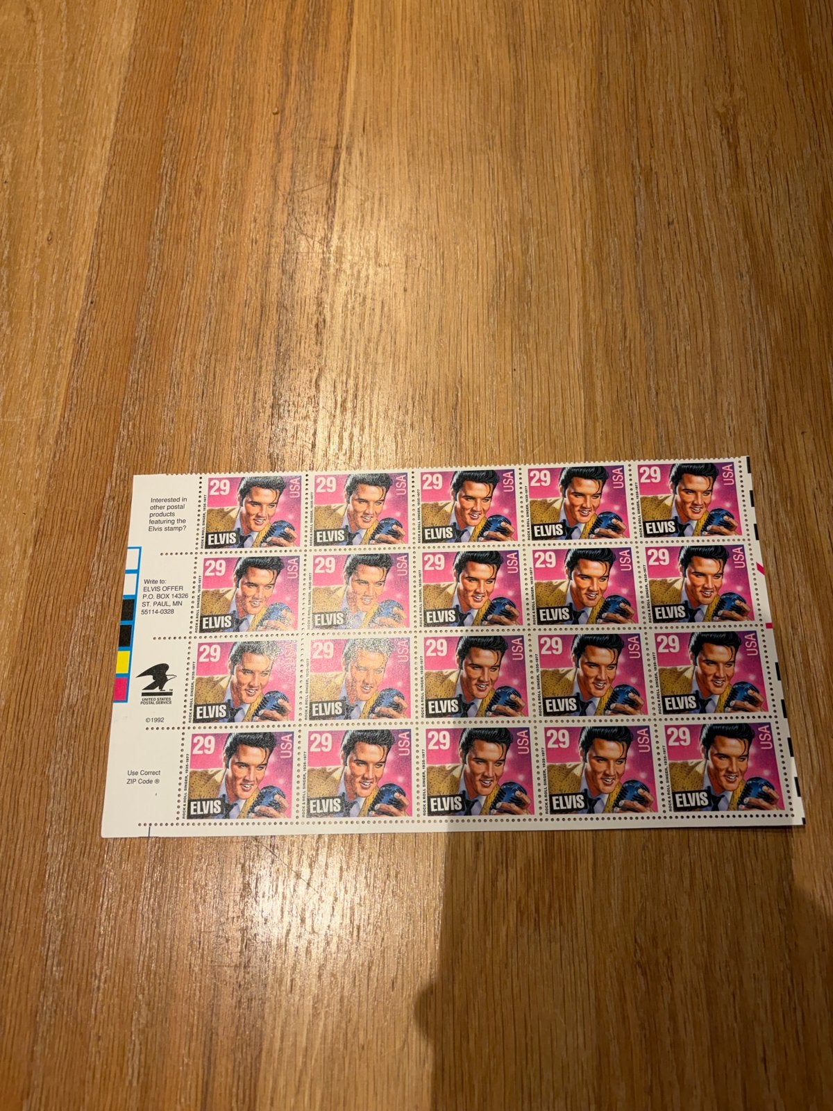 Elvis Presley postzegels - USA 29 cent (vel van 20), Ophalen of Verzenden, Postfris, Noord-Amerika