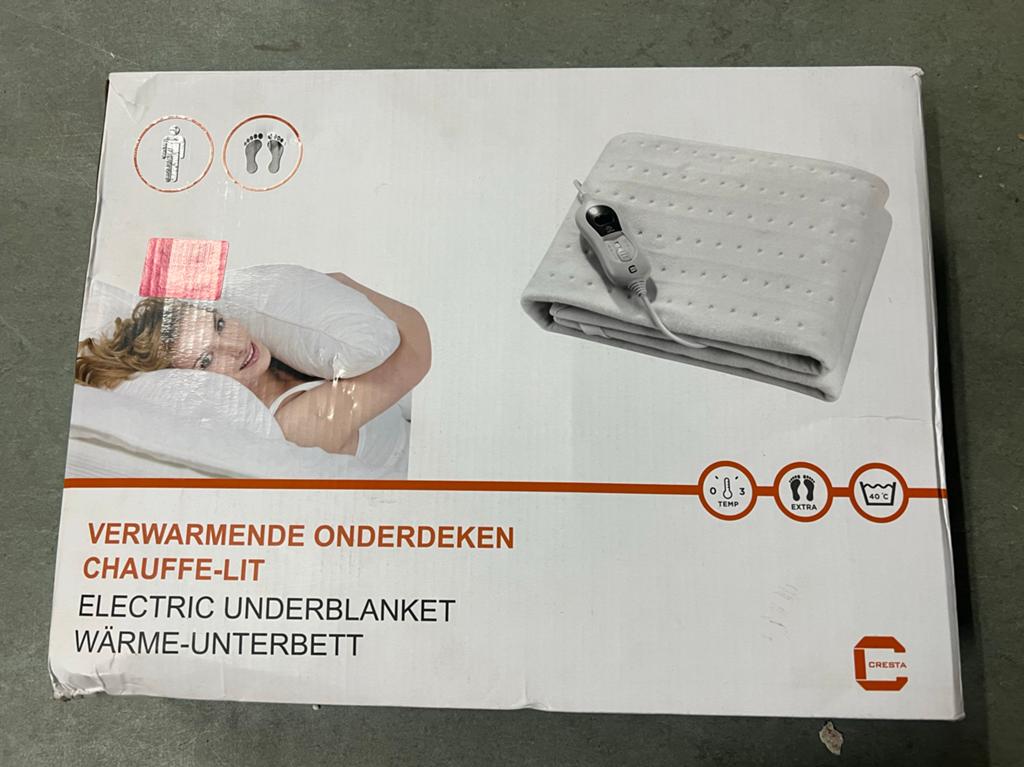 Elektrische deken - Nieuw in doos - Verwarmende onderdeken, Kinderen en Baby's, Kinderkamer | Beddengoed, Ophalen of Verzenden