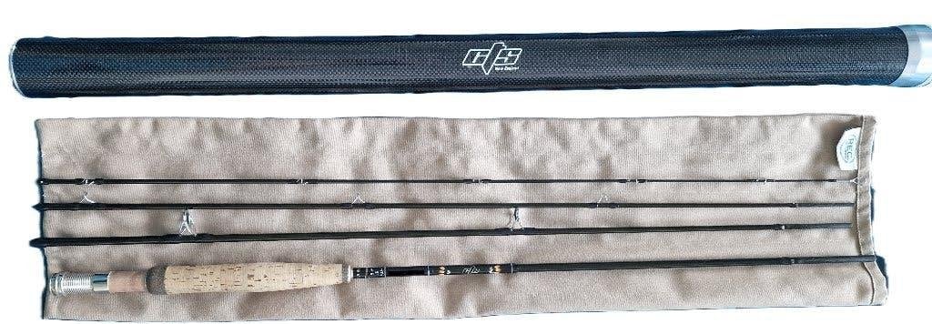 Custom CTS fly rod 9' #6 – W.V.R. Rod Building, Verzenden, Zo goed als nieuw, Overige typen
