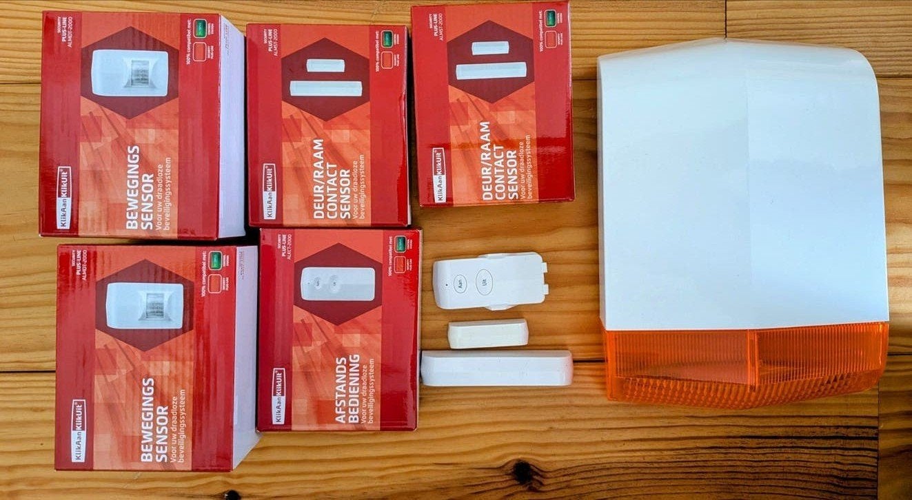 Klikaan KliKuit set. Beveiliging, ICS-2000, div schakelaars, Doe-het-zelf en Verbouw, Elektra en Kabels, Ophalen of Verzenden