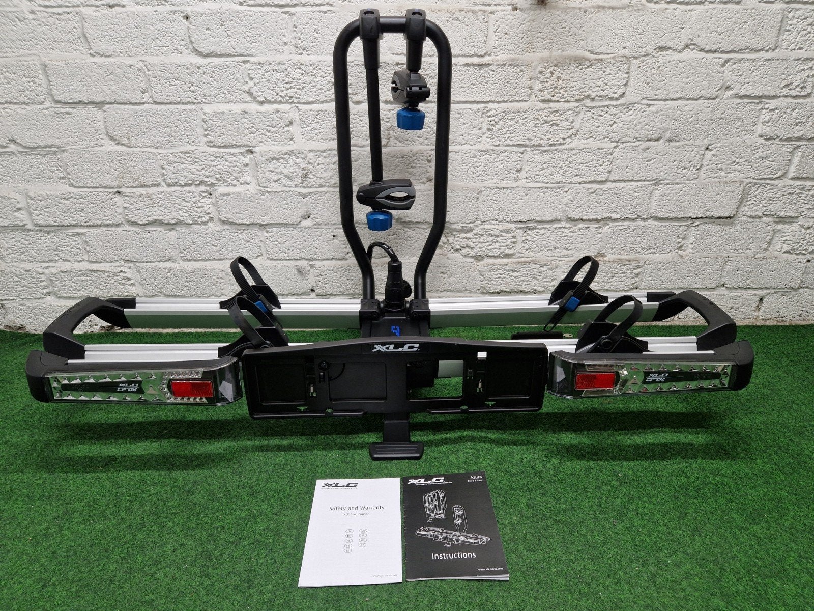 ZGAN XLC Azura Easy LED fietsendrager kantelbaar & compact, XLC, Elektrische fiets, Zo goed als nieuw, 2 fietsen
