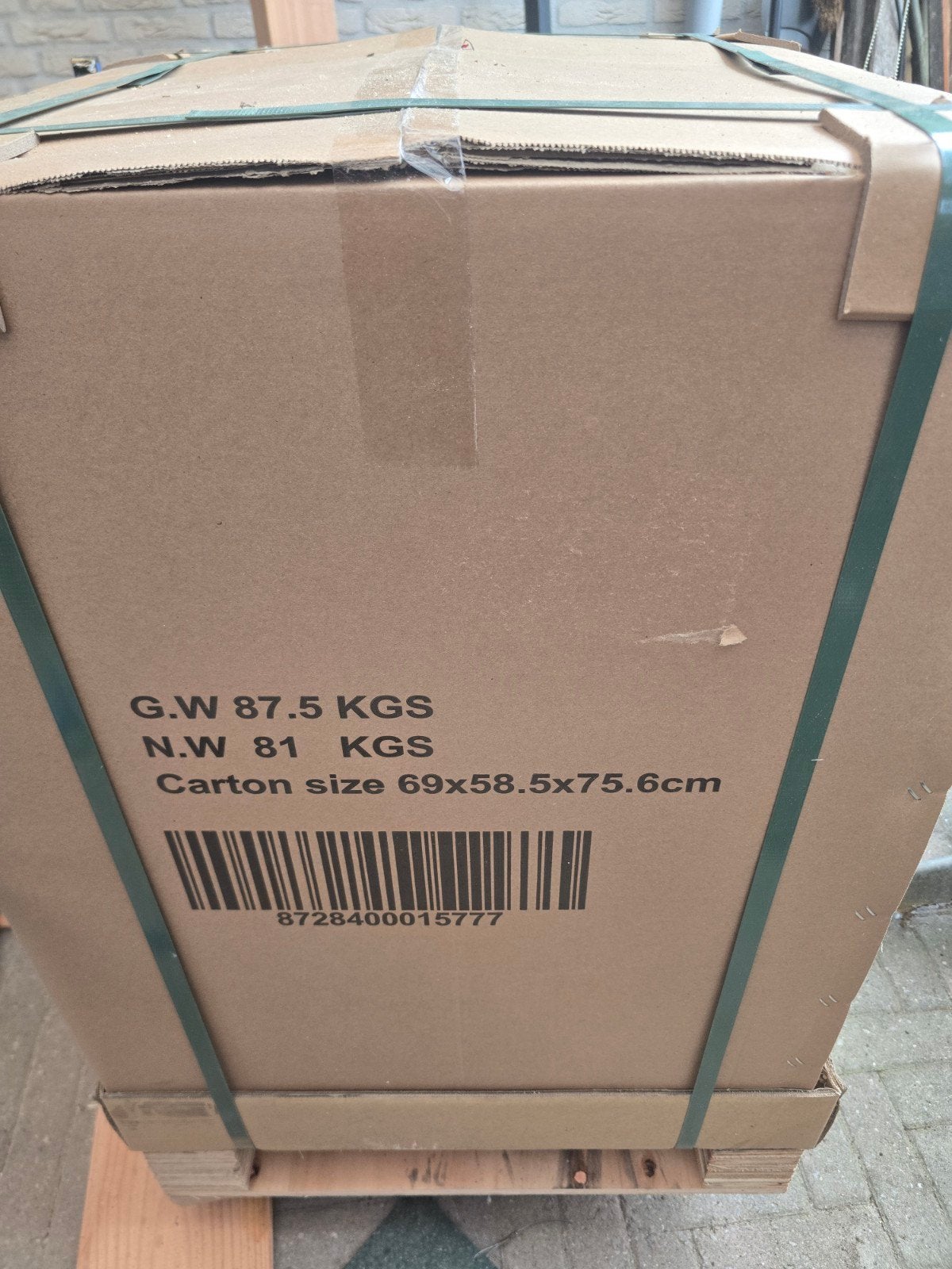 Kamado grill bbq XL 21 inch, 47 cm, Ophalen, Doos, Minder dan 40 cm, Nieuw