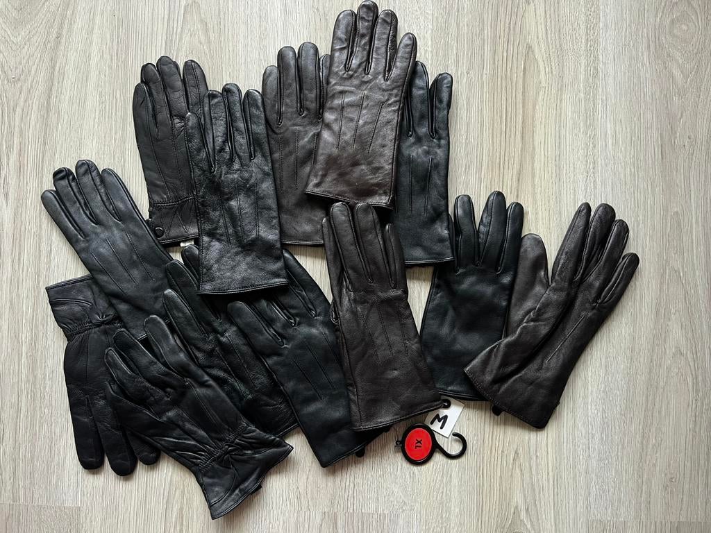 Leren handschoenen, Ophalen of Verzenden, Nieuw, Maat 38/40 (M), Handschoenen