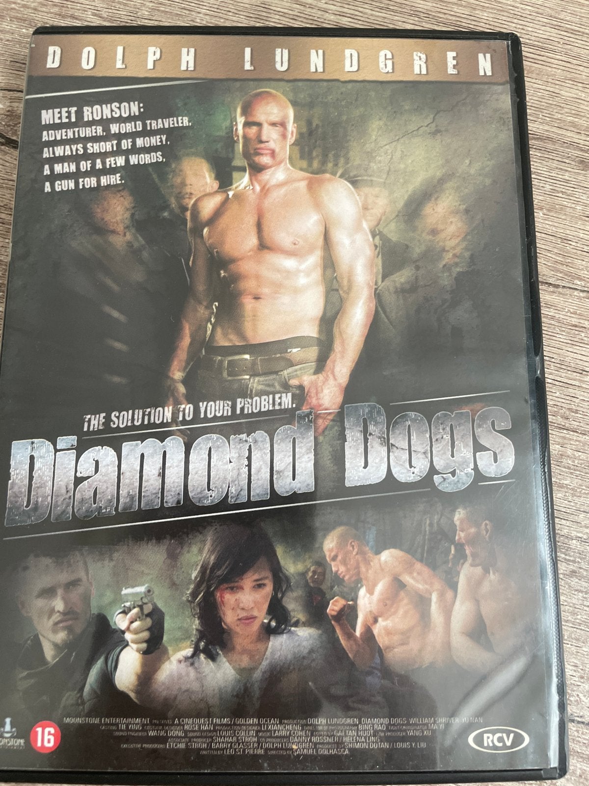 Diamond Dogs DVD - Dolph Lundgren Actie Film, Vanaf 16 jaar, Ophalen of Verzenden, Zo goed als nieuw, Actie