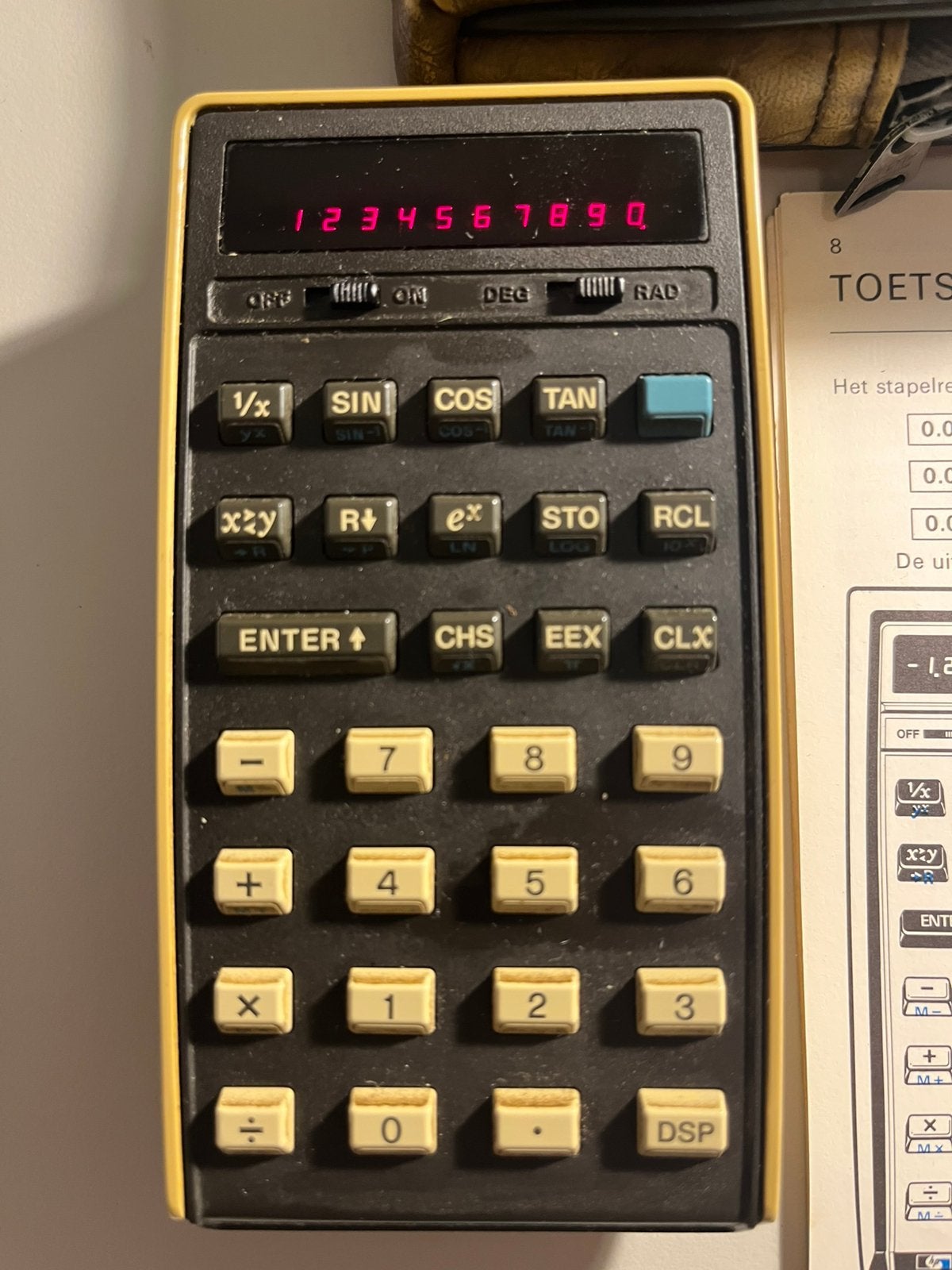 HP-21 jaren 70 WERKENDE REKENMACHINE, Ophalen of Verzenden, Gebruikt