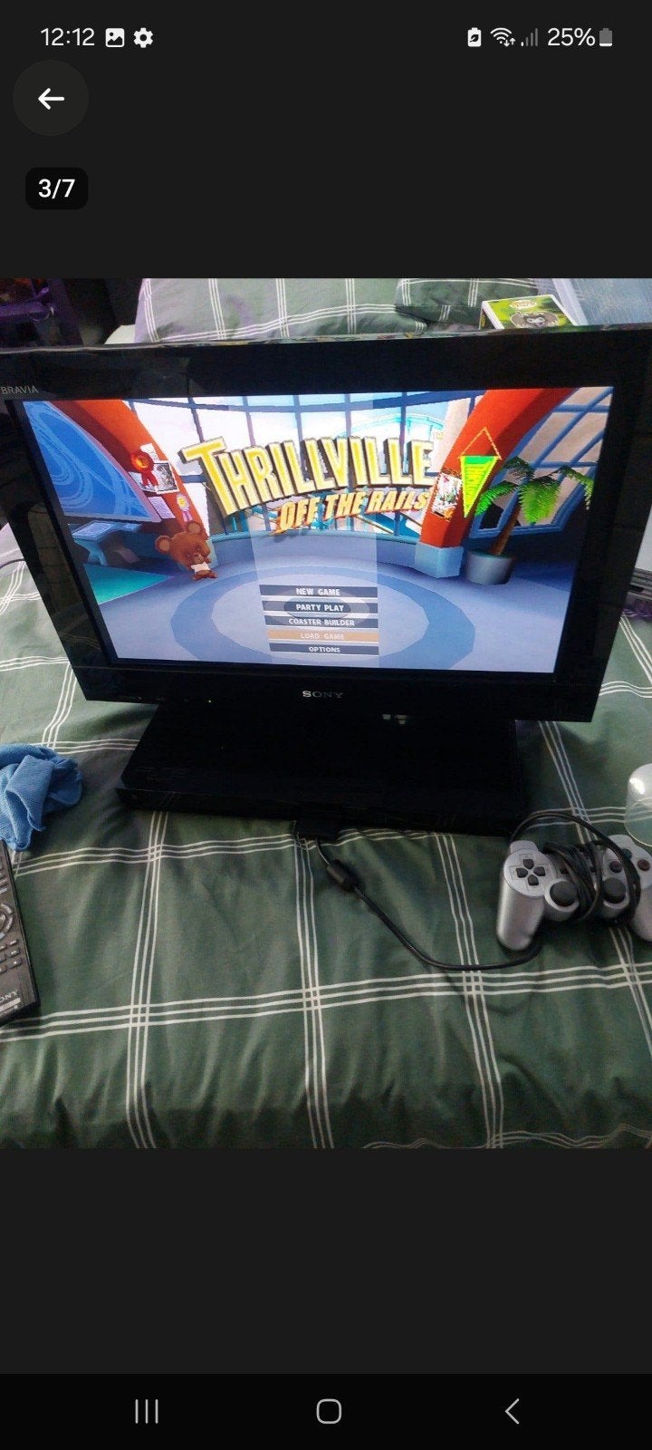 Sony Bravia KDL-22PX300 TV met PS2, Ophalen, Gebruikt, 1 speler, Vanaf 3 jaar