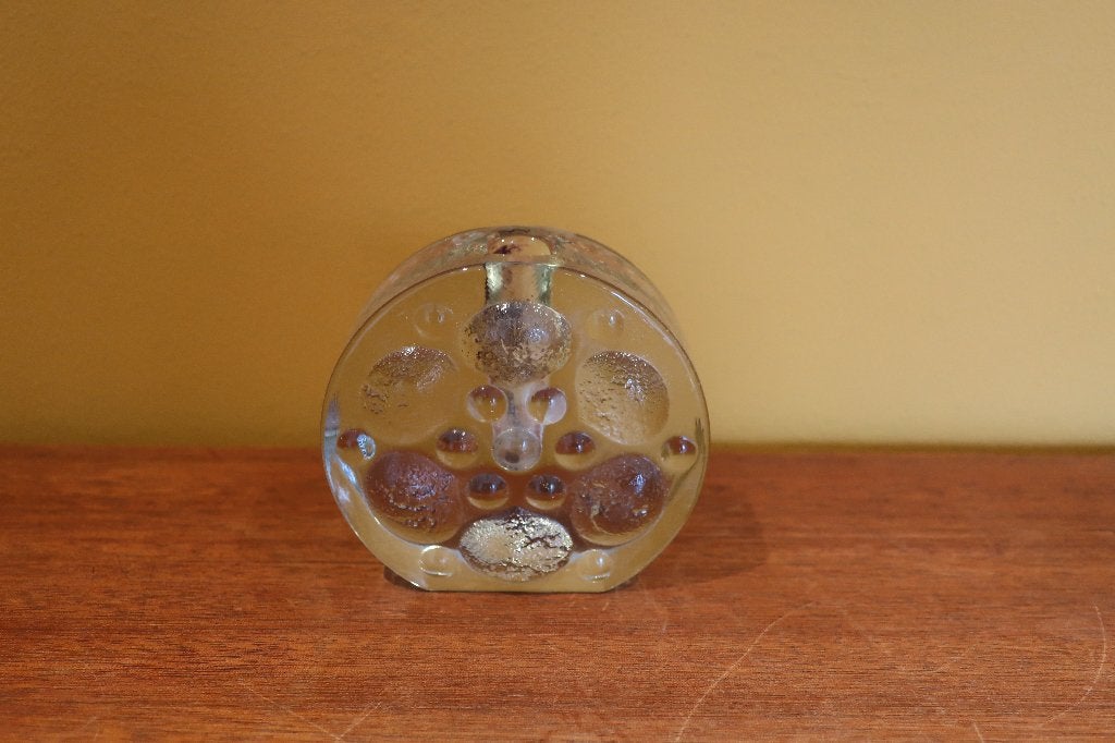 Solifleur Walther glas by Pukeberg, Antiek en Kunst, Antiek | Glas en Kristal, Ophalen of Verzenden