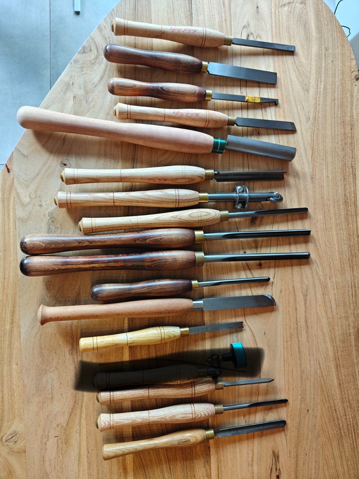 Robert sorby, Crown, Carp houtdraaibeitels, Ophalen of Verzenden, Gebruikt, Beitel, Overige merken