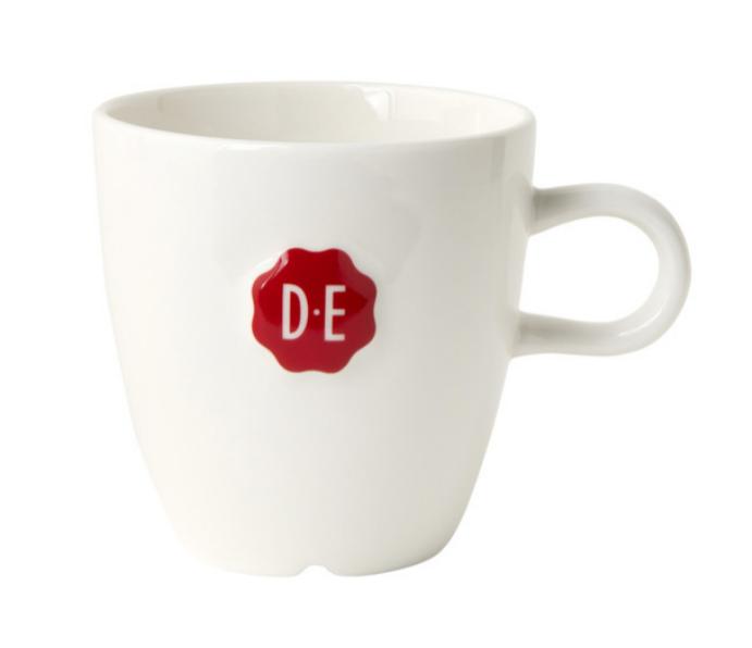Douwe Egberts Cappuccinokop Large Zegel 340ML, 6 stuks, Nieuw, Ophalen of Verzenden, Overige stijlen, Kop(pen) en/of Schotel(s)