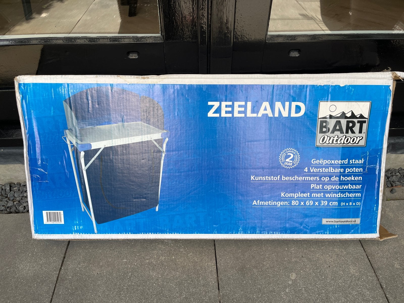 Bart Outdoor Zeeland Campingkeuken met Windscherm, Caravans en Kamperen, Kampeeraccessoires, Ophalen, Nieuw