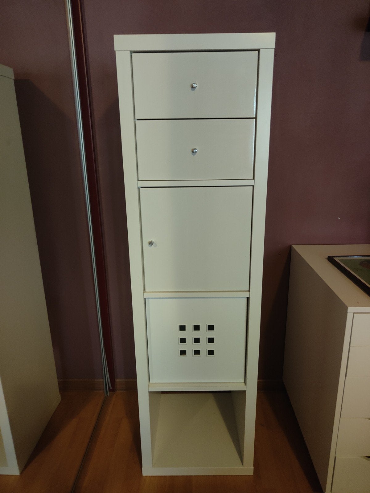 Ikea vakkenkast met lades, deurtje en losse bak, Ophalen