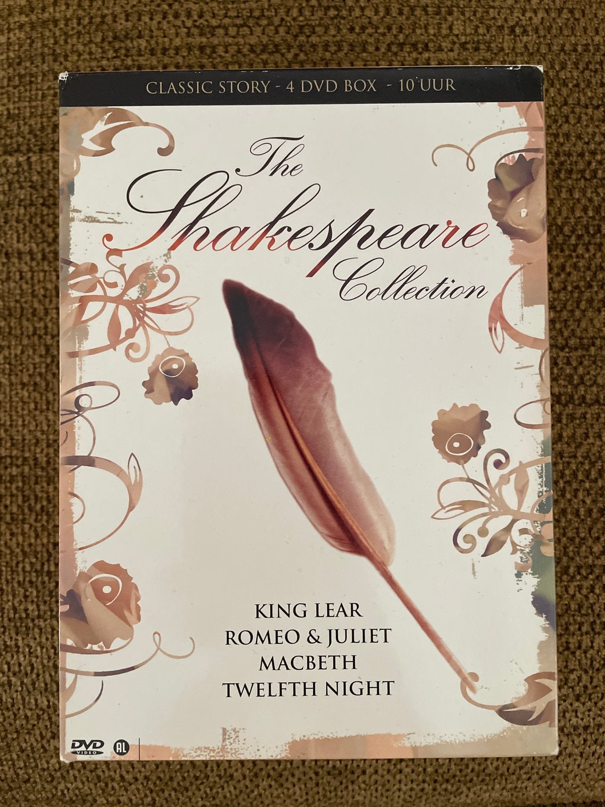 The Shakespeare Collection - 4 dvd Box, Engels, Alle leeftijden, Nederlands, Overige genres