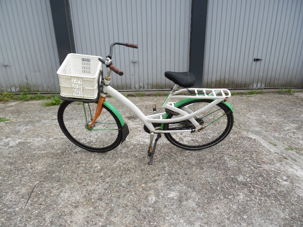 Leuke Union Postcodeloterij damesfiets 28 inch terugtraprem, Terugtraprem, Ophalen, Overige merken, 53 tot 56 cm