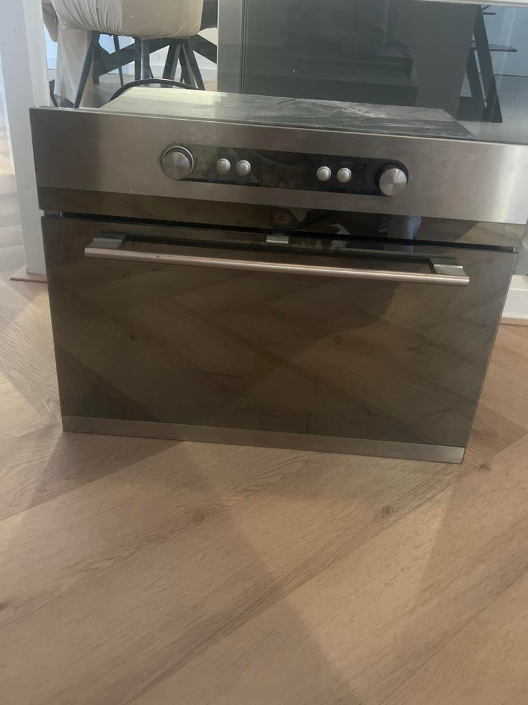 Gebruikte inbouw oven met grill, Ophalen, Gebruikt, Hete lucht, Oven met grill