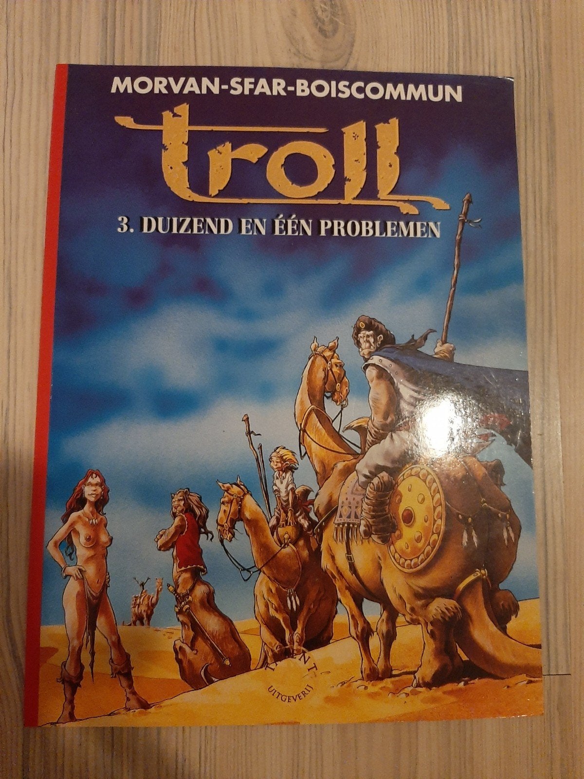 Troll 3: Duizend en Eén Problemen - Stripboek, Eén stripboek, Ophalen of Verzenden, Gelezen, Morvan-Sfar-Boiscommun