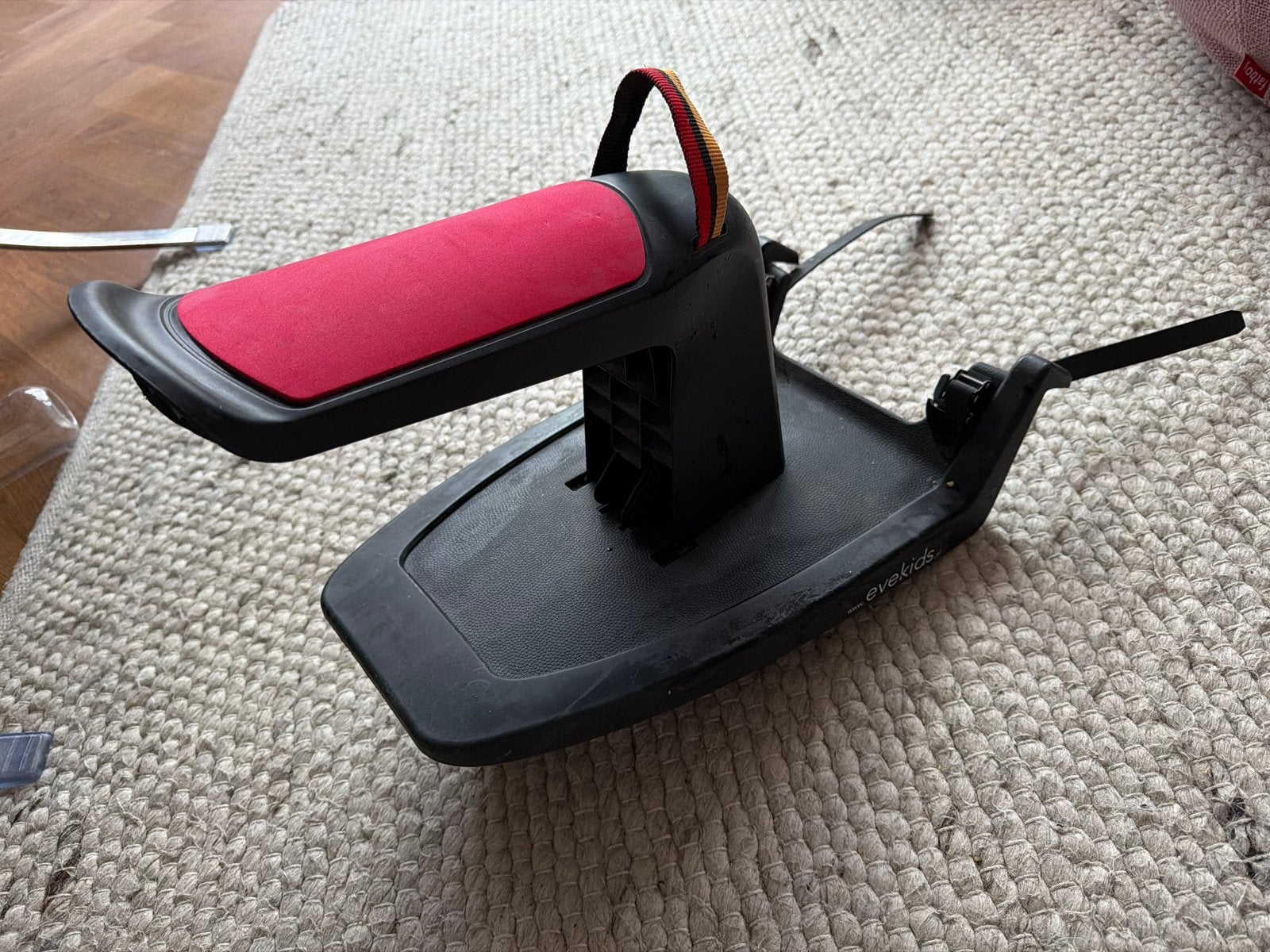 Eve Kids Meerijdplankje voor Kinderwagen - Rood/Zwart, Ophalen of Verzenden, Gebruikt, Kinderwagen, Overige merken