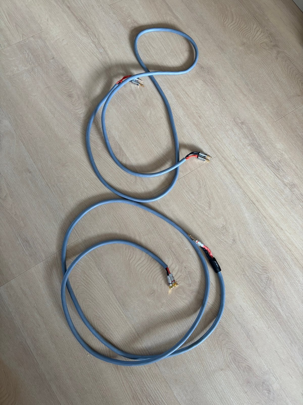 Van medevoor luidsprekerkabels, Audio, Tv en Foto, Audiokabels en Televisiekabels, Ophalen of Verzenden, Gebruikt, 2 tot 5 meter