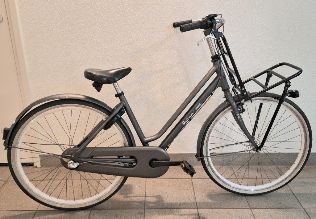 Meisjesfiets, Gebruikt, Velgrem, Alpina, Handrem
