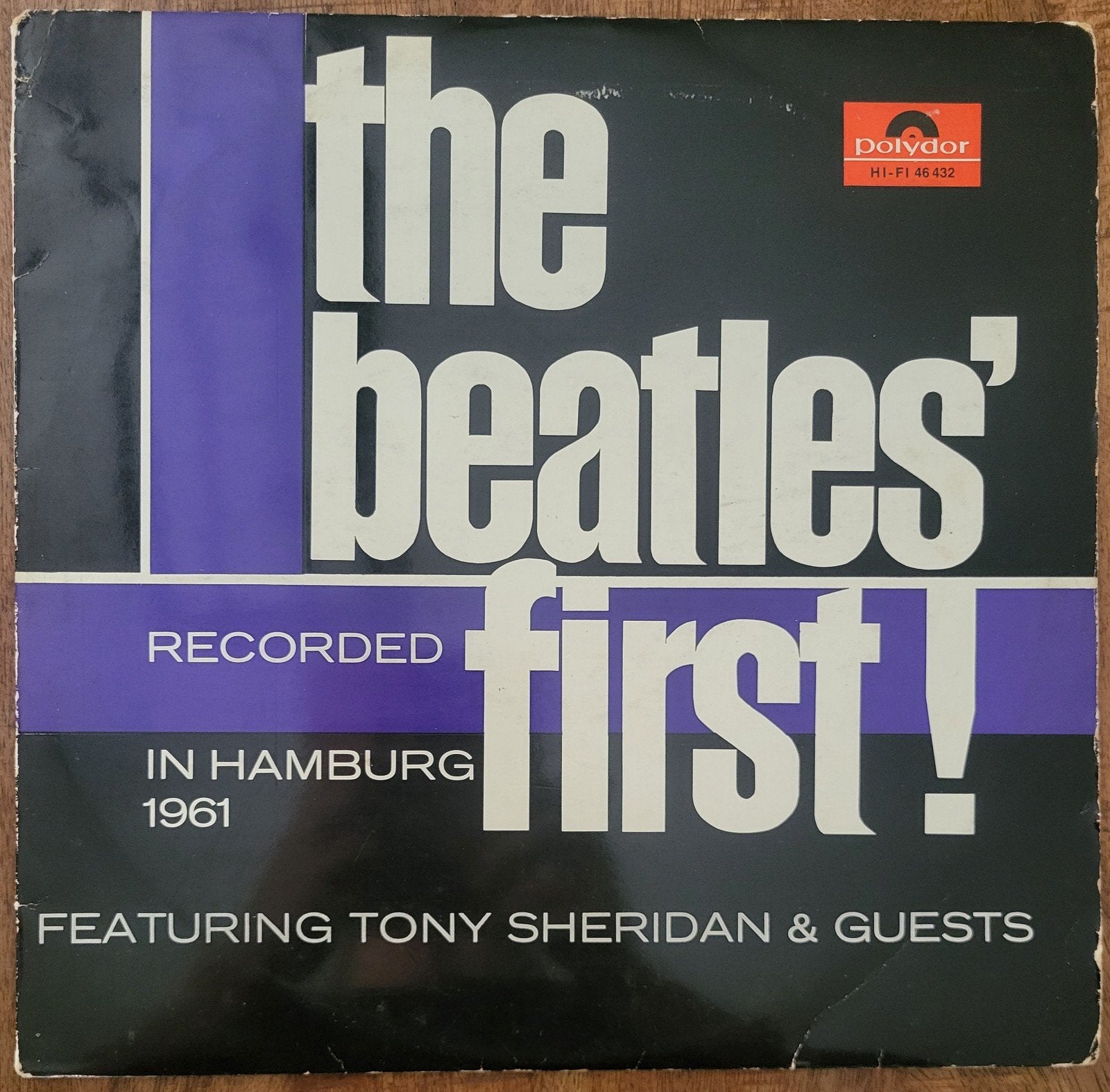 Zeldzame Duitse MONO-PROMO album The Beatles First 1e pers, LP, Gebruikt, Ophalen of Verzenden, 12 inch