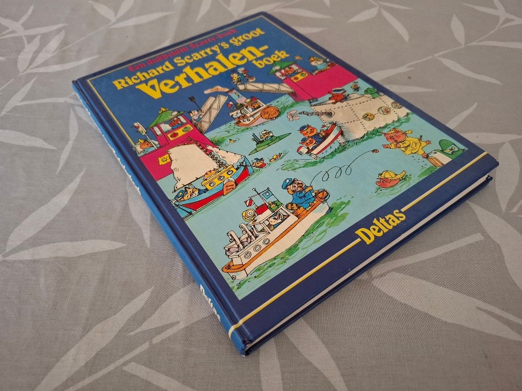 Richard SCARRY’S GROOT VERHALENBOEK, Boeken, Kinderboeken | Kleuters, Gelezen, Fictie algemeen, Jongen of Meisje, Ophalen of Verzenden