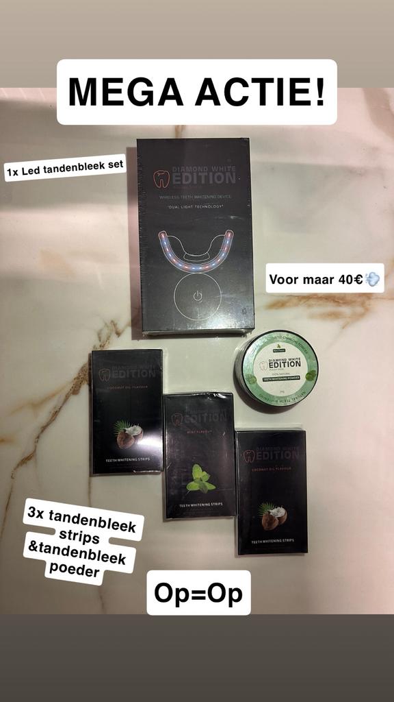 Tandenbleekset, Sieraden, Tassen en Uiterlijk, Ophalen of Verzenden, Nieuw, Overige typen
