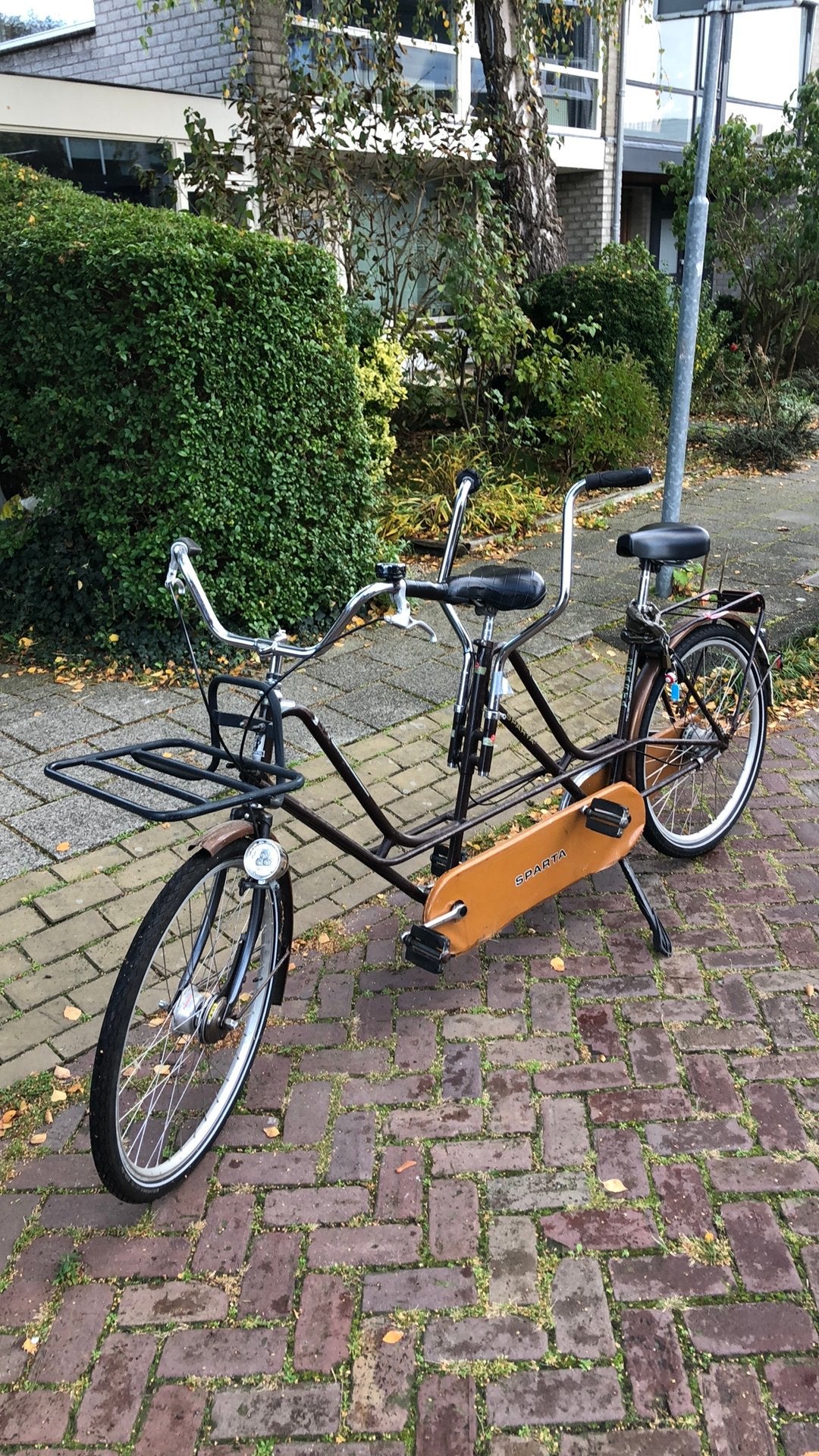Tandem Sparta - opgeknapt, Minder dan 10 versnellingen, Gebruikt, Trommelrem, Ophalen