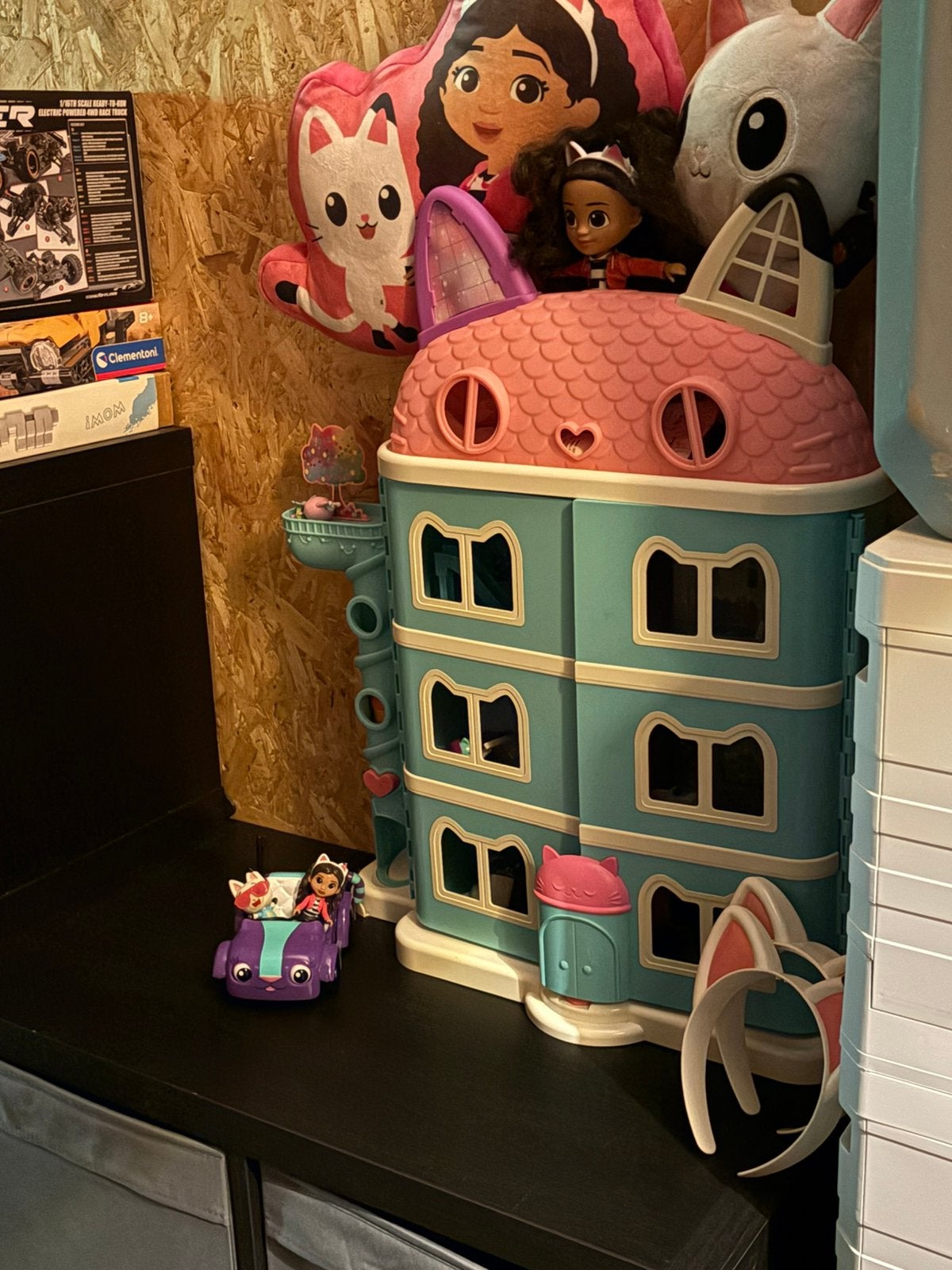 Gabby poppenhuis + accessoires, Ophalen, Zo goed als nieuw, Poppenhuis