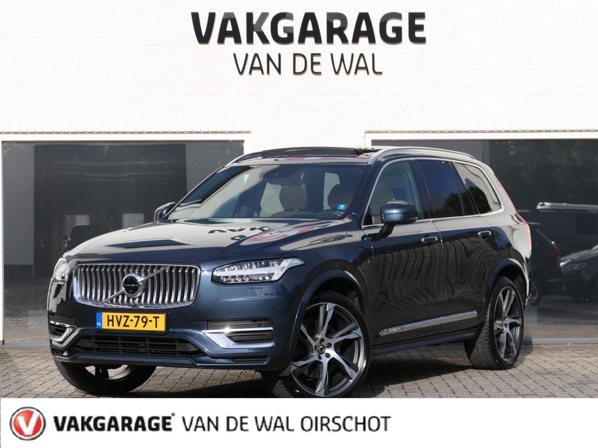 Volvo XC90 2.0 T8 Recharge AWD Ultimate Bright | Long Range, Gebruikt, 4 cilinders, 1969 cc, Blauw