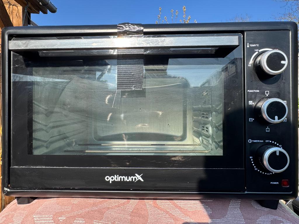 Mini Oven OptimumX 60L, Ophalen, Minder dan 45 cm, Overige merken, Hete lucht