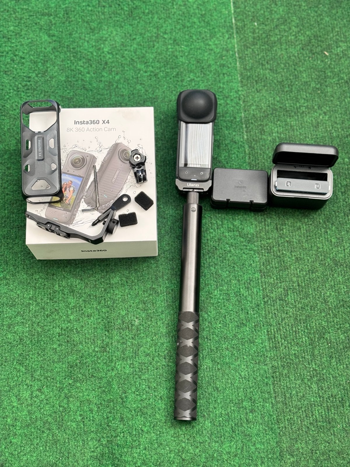 Insta360 X4 8K 360 Actiecamera met accessoires