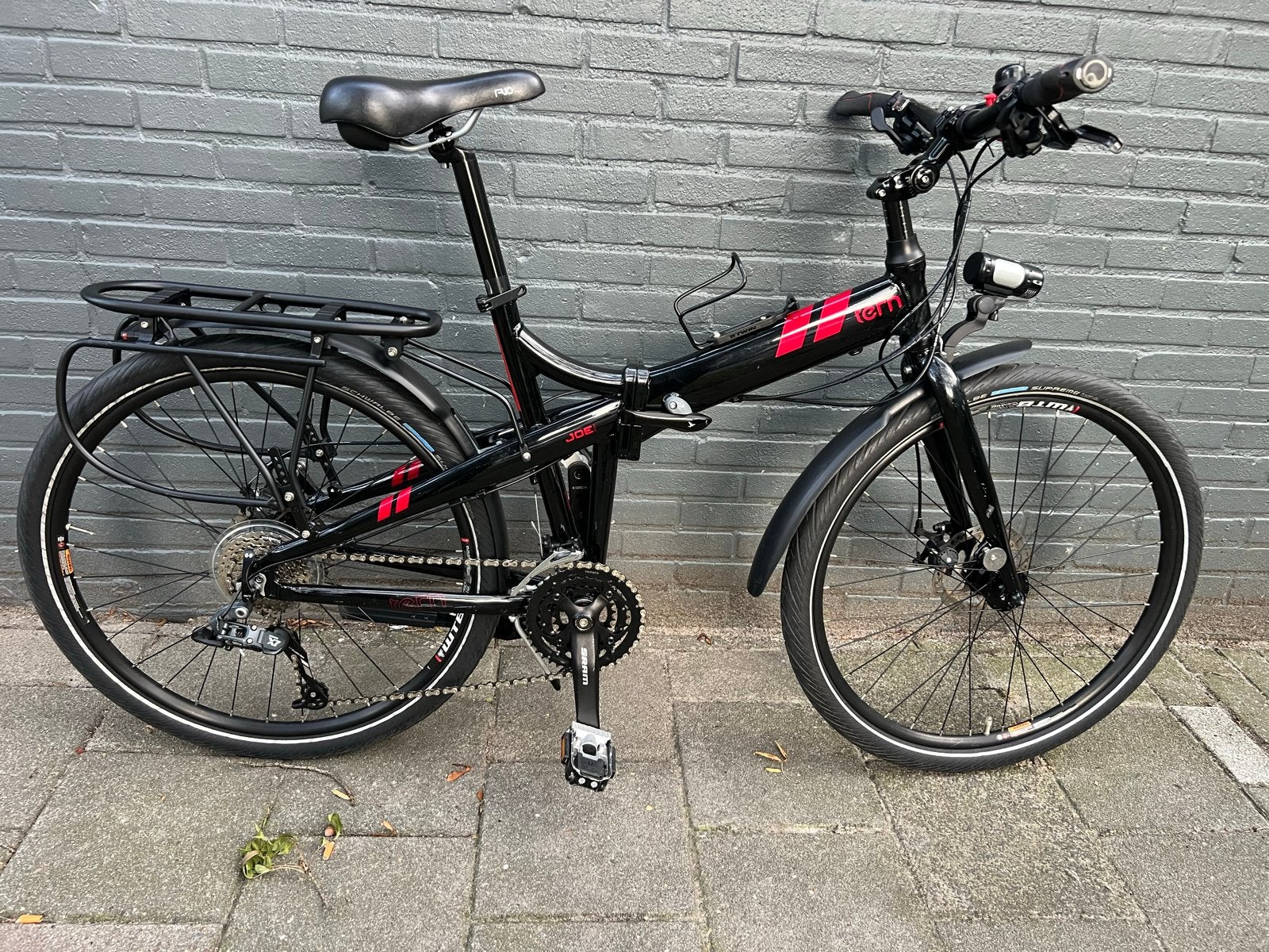 Tern Joe P24 vouwfiets - Zeer goede staat, 26 inch wielen, 20 inch of meer, Versnellingen, Zo goed als nieuw, Totaal opvouwbaar