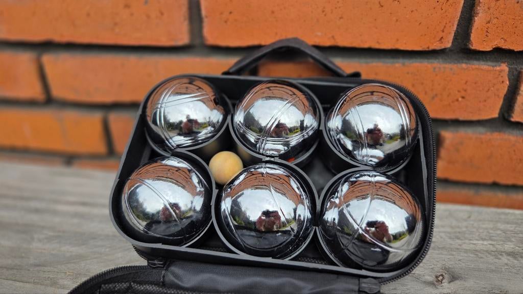 Jeu de boules set met 6 ballen, Ophalen of Verzenden