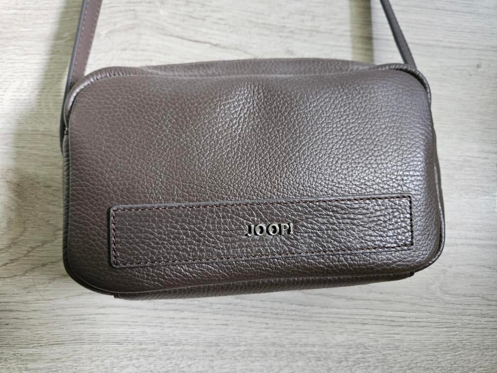 Nieuwe Joop! Schoudertas van Echt Leer - Bruin, Sieraden, Tassen en Uiterlijk, Tassen | Schoudertassen, Nieuw, Overige merken