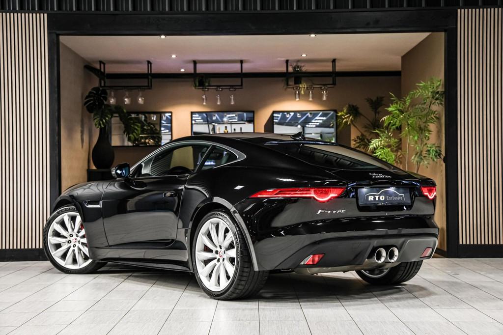 Jaguar F-type 3.0 V6 Coupé|Pano|Memory|stoelverw.|sportuitl, Auto's, Jaguar, Automaat, Achterwielaandrijving, 2995 cc, Met garantie (alle)